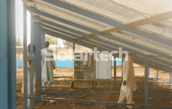 深圳williamhill光伏扬水系统为尼日利亚提供生活供水保障