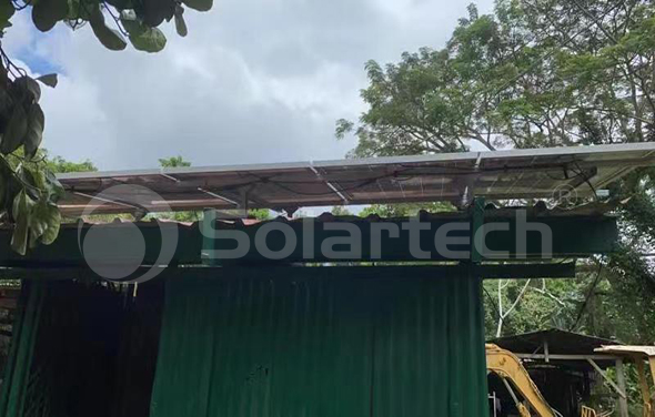 深圳williamhill永磁光伏抽水系统助力菲律宾小农灌溉养殖项目