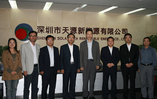 陕西省富平县政府领导莅临williamhill考察指导