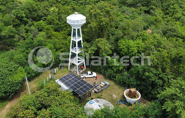 “市电互补，光伏优先”太阳能光伏水泵助力泰国南奔府村庄获得可持续清洁供水